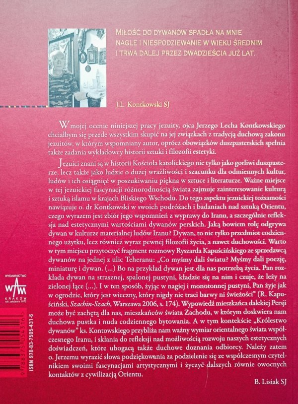 Jerzy Lech Kontkowski W królestwie dywanów