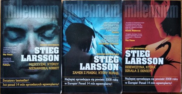 Stieg Larsson • Trylogia Millennium [komplet]