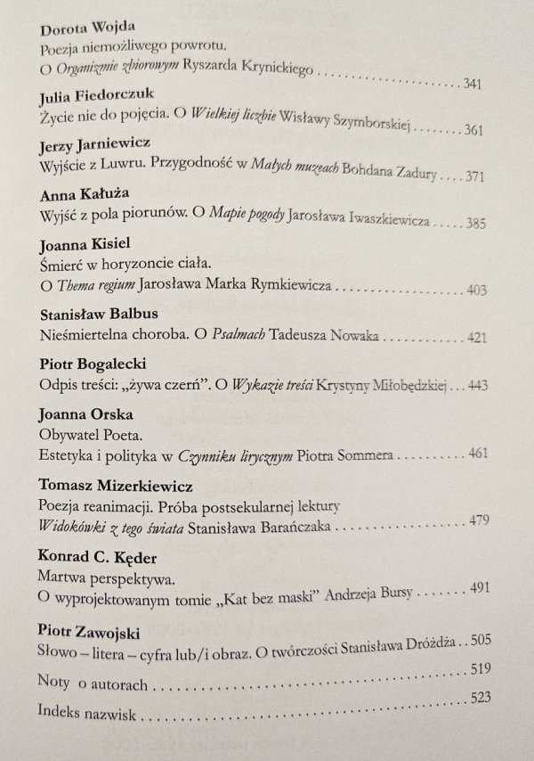 Alina Świeściak Interpretować dalej. Najważniejsze polskie książki poetyckie lat 1945-1989
