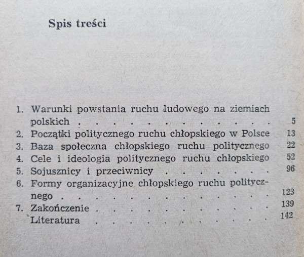 Dyzma Gałaj Chłopski ruch polityczny w Polsce