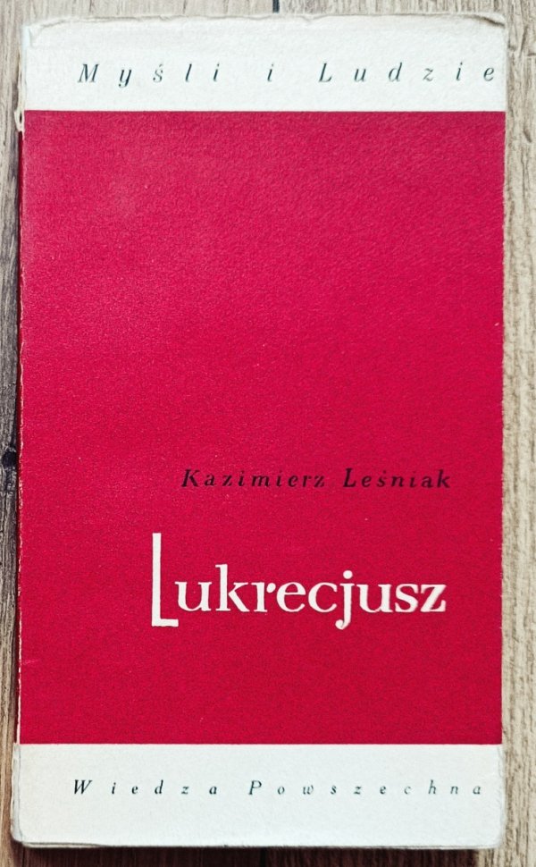 Kazimierz Leśniak Lukrecjusz
