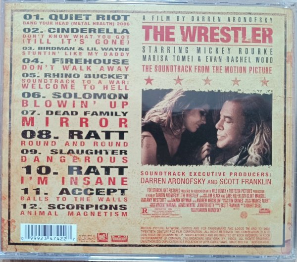 The Wrestler. The Soundtrack From the Motion Picture CD