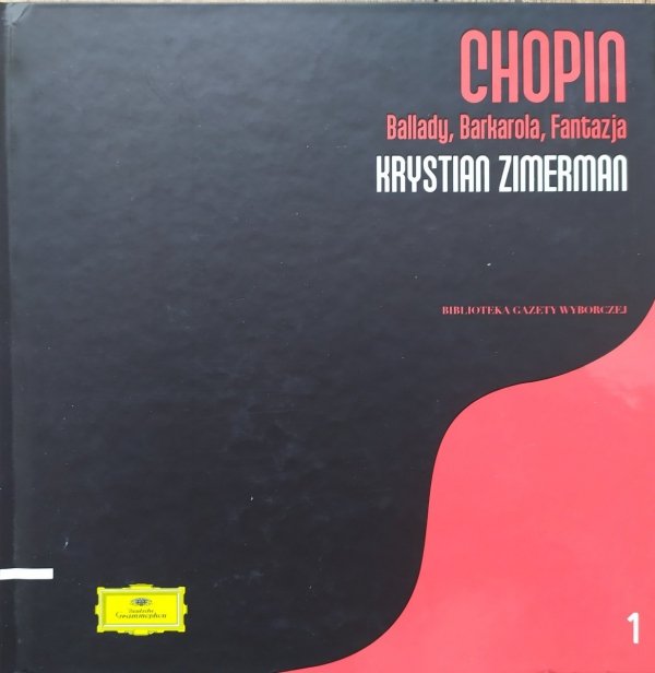 Krystian Zimerman Chopin. Ballady, Barkarola, Fantazja • CD