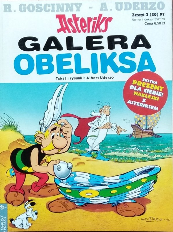 Gościnny, Uderzo • Asterix. Galera Obeliksa. Zeszyt 3/97