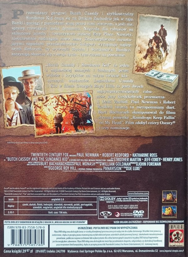 Butch Cassidy i Sundance Kid DVD