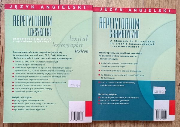 Język angielski - repetytorium leksykalne + gramatyczne / LektorKlett