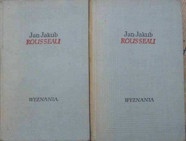 Jan Jakub Rousseau • Wyznania [komplet]