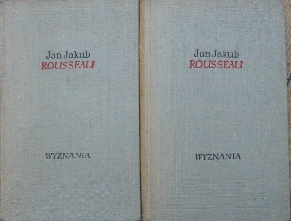 Jan Jakub Rousseau • Wyznania [komplet]