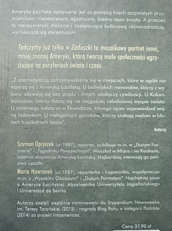 Tańczymy już tylko w Zaduszki
