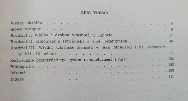Halina Evert-Kappesowa Studia nad historią wsi bizantyńskiej w VII-IX wieku