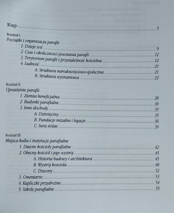 Sylwester Bąk • Dzieje parafii pw. Narodzenia Najświętszej Maryi Panny w Osielsku