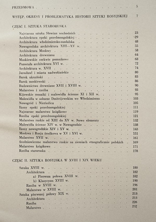 Wojsław Mole Sztuka rosyjska do roku 1914