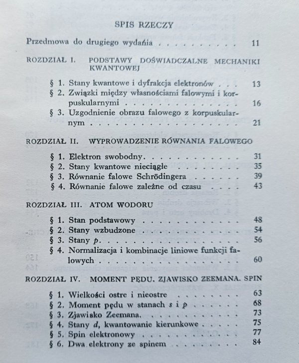 Walter Heitler Zarys mechaniki kwantowej z zastosowaniem do chemii kwantowej