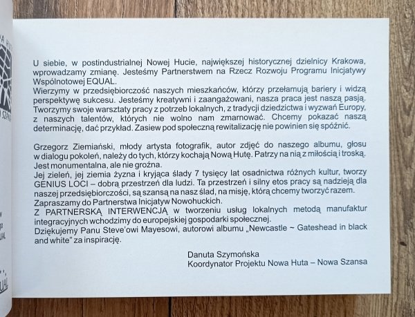 Nowa Huta czarno-biała z kolorem