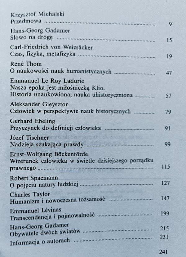 Człowiek w nauce współczesnej: rozmowy w Castel Gandolfo 1983