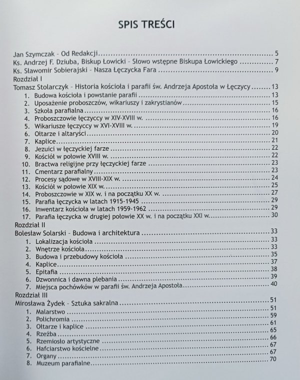 Łęczycka Fara. Kościół i parafia św. Andrzeja Apostoła w Łęczycy