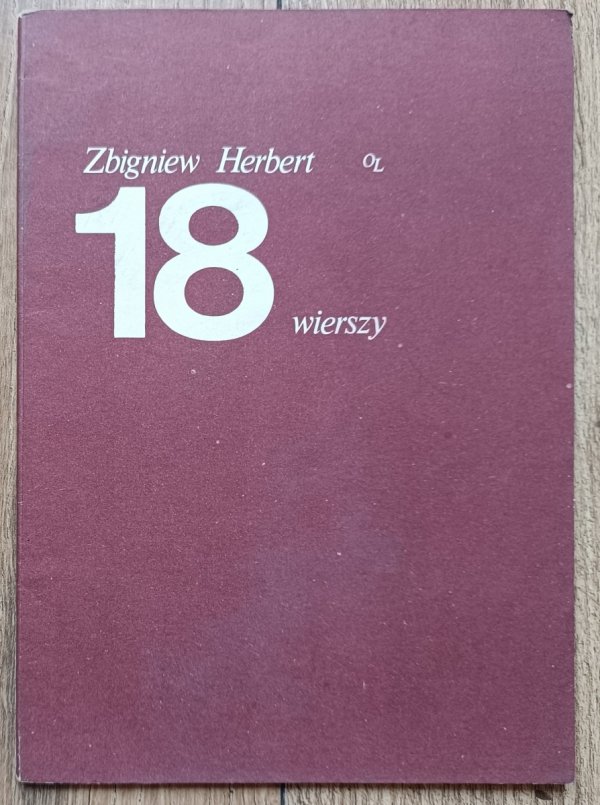 Zbigniew Herbert 18 wierszy