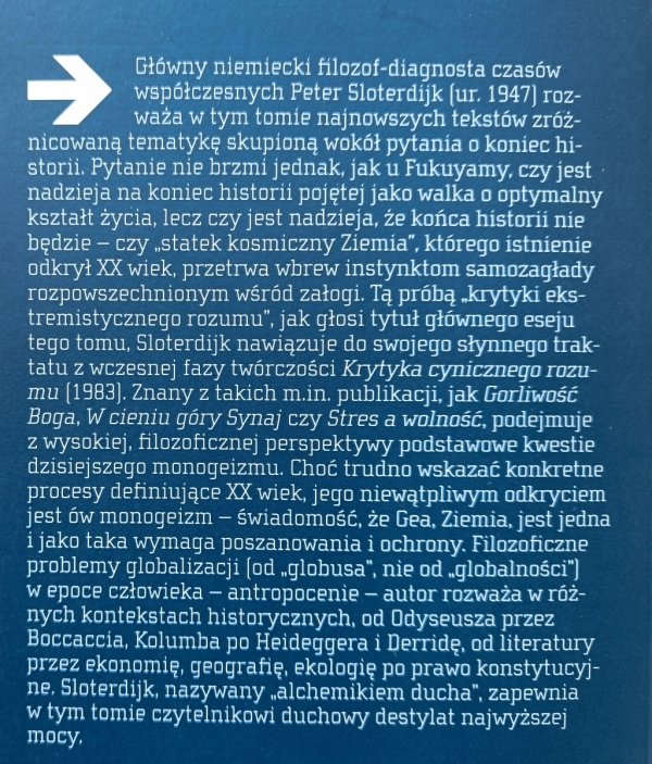 Peter Sloterdijk Co się zdarzyło w XX wieku?