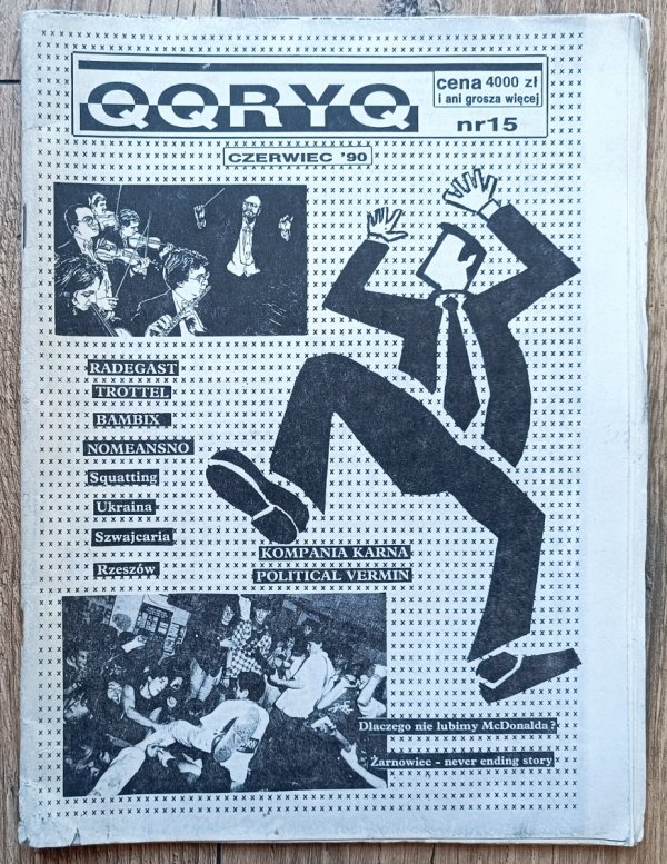 QQRYQ nr 15 1990 / Hardcore Punk Fanzine