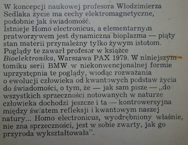 Włodzimierz Sedlak • Homo electronicus