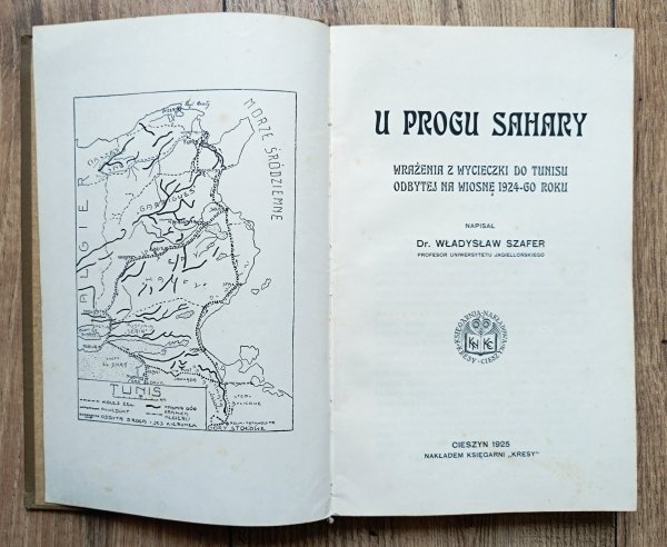 Władysław Szafer U progu Sahary