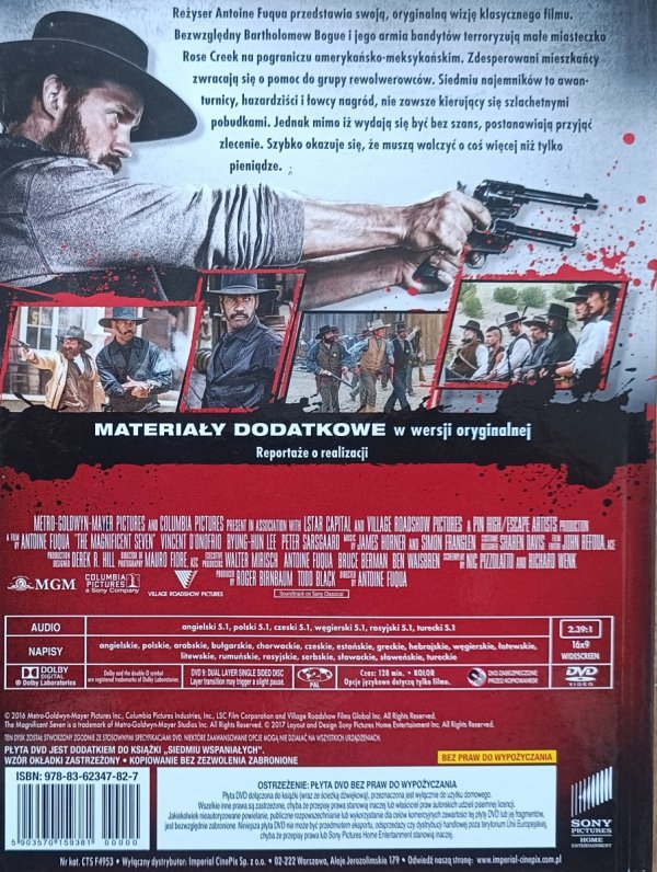Antoine Fuqua Siedmiu wspaniałych DVD
