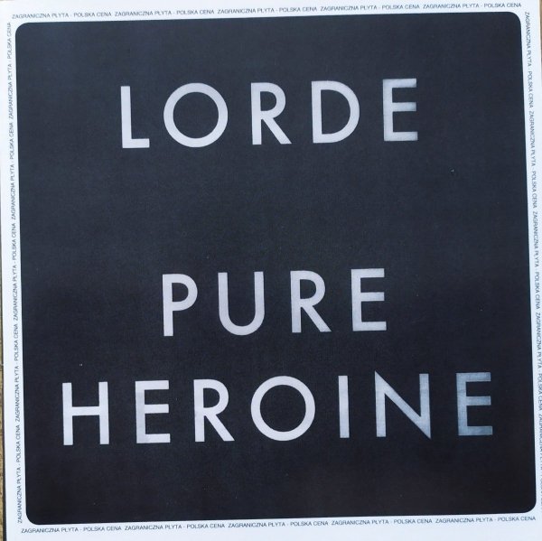 Lorde Pure Heroine CD PL