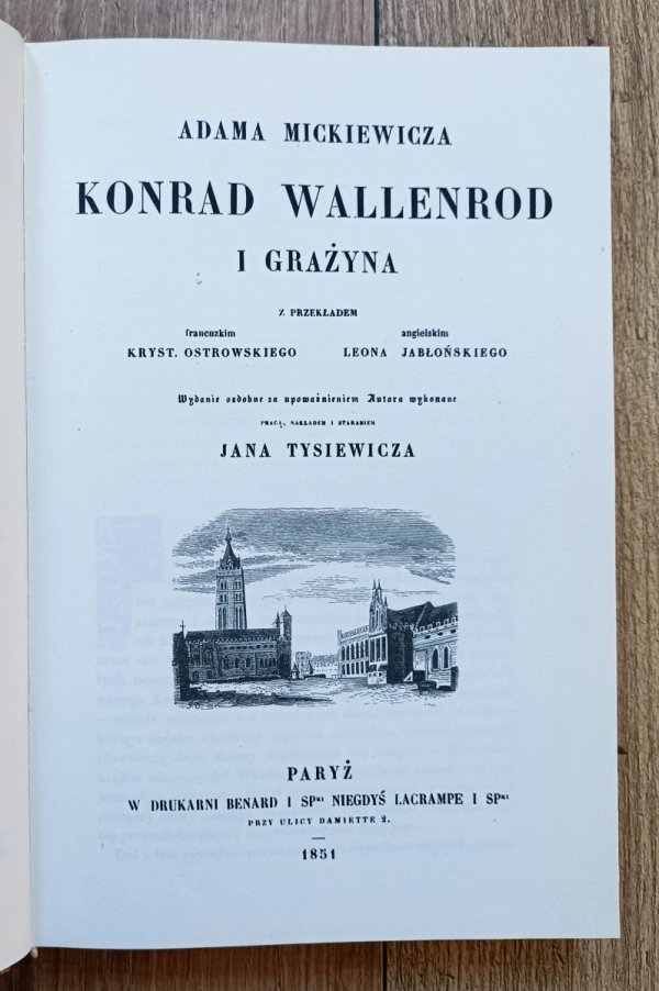Adam Mickiewicz Konrad Wallenrod i Grażyna