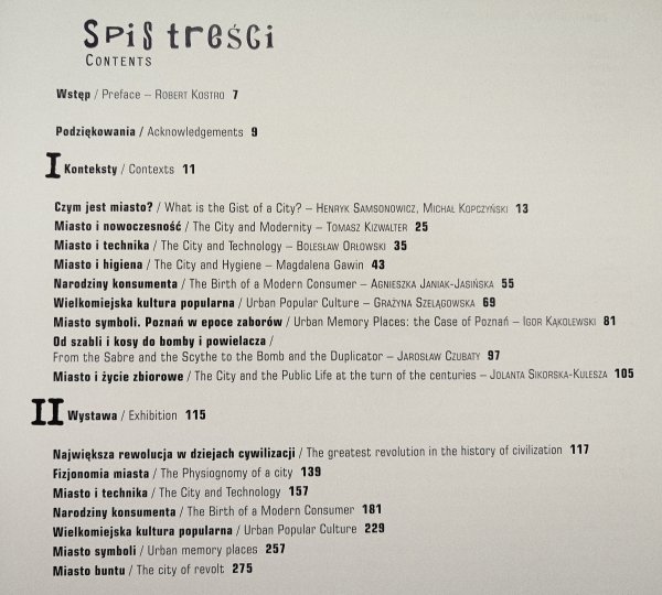 Ziemia obiecana. Miasto i nowoczesność. Katalog wystawy