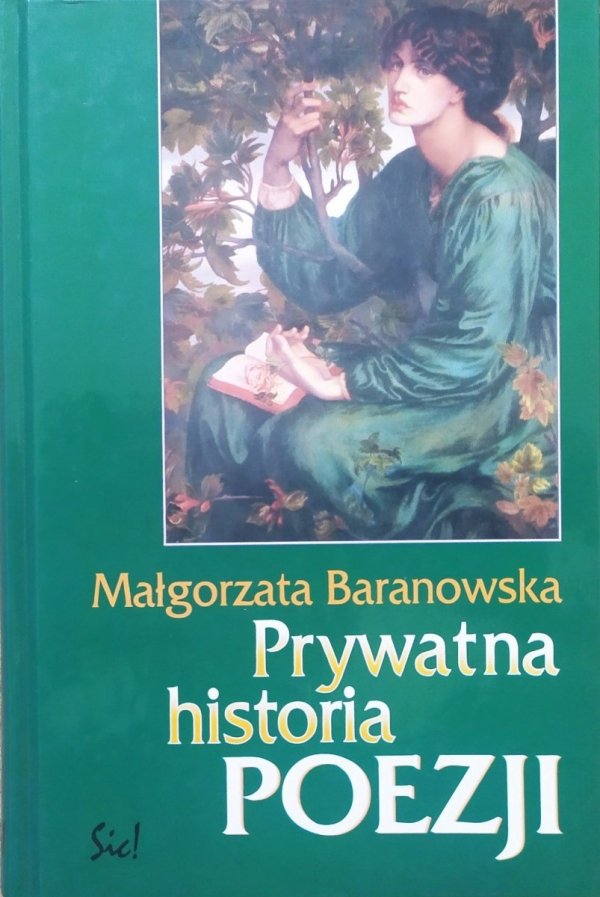 Małgorzata Baranowska Prywatna historia poezji
