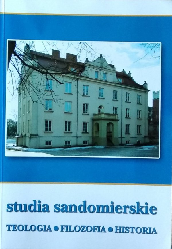 Studia sandomierskie • Tom XIX. 2012