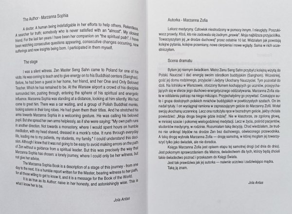 Marzanna Magdoń Księga Marzanna Zofia. Dane do Kroniki Akaszy