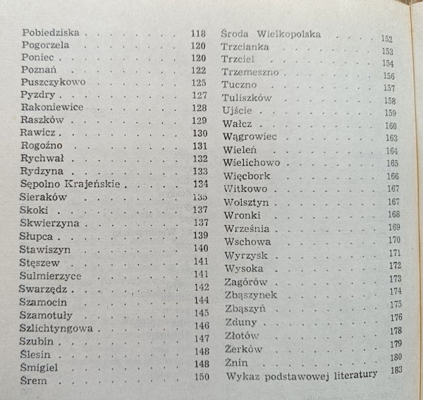 Zofia i Karol Zierhofferowie Nazwy miast Wielkopolski