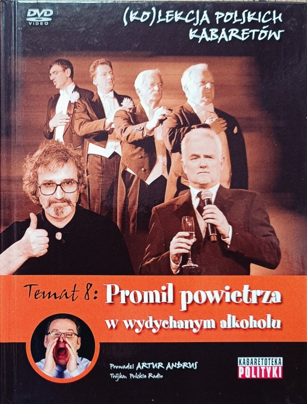 Kolekcja polskich kabaretów 8: Promil powietrza w wydychanym alkoholu DVD