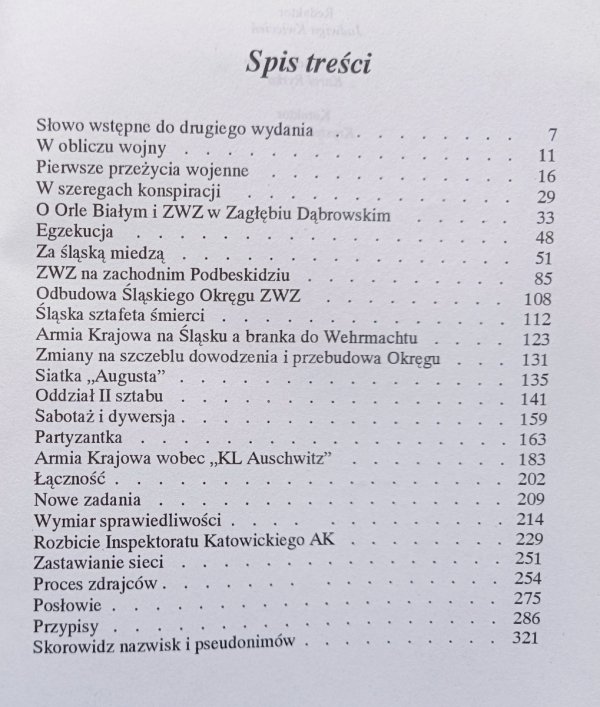 Juliusz Niekrasz Z dziejów AK na Śląsku / wydanie 1993