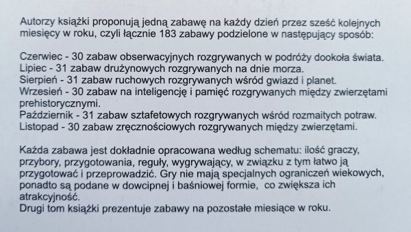 Zabawa na każdy dzień: 183 zabawy grupowe