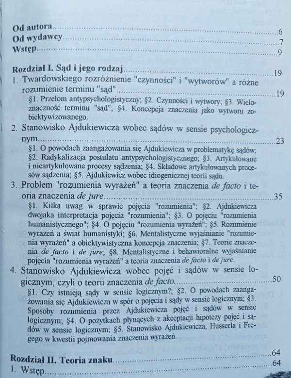 Adam Olech Język, wyrażenia i znaczenia. Semiotyka Kazimierza Ajdukiewicza
