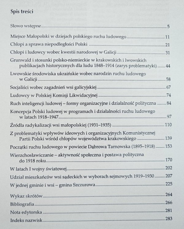 Józef Hampel Chłopów polskich drogi do demokracji