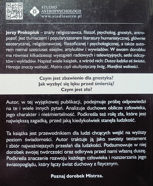 Jerzy Prokopiuk Ostatni końcowy. Najważniejsze przesłanie Mistrza