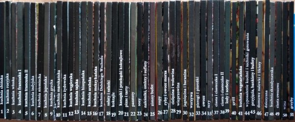 Encyklopedia sztuki kulinarnej • 48 tomów