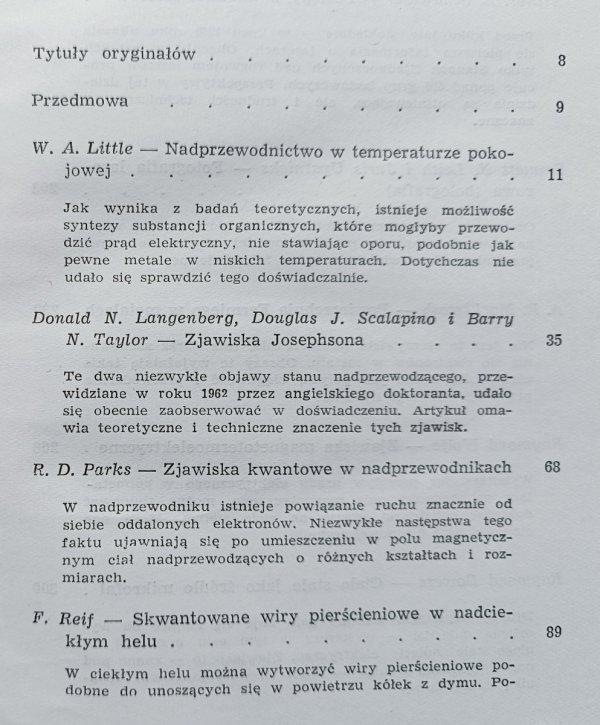 Makrofizyka kwantowa: wybrane zagadnienia