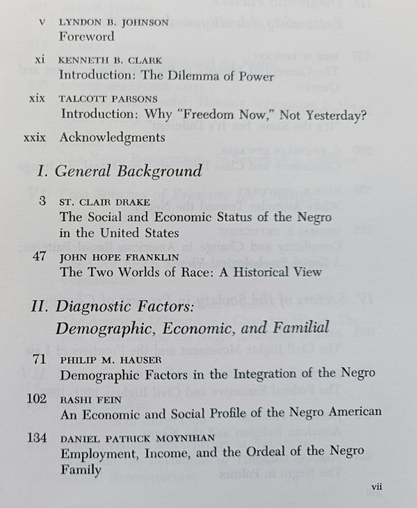 Talcott Parsons, Kenneth Clark The Negro American