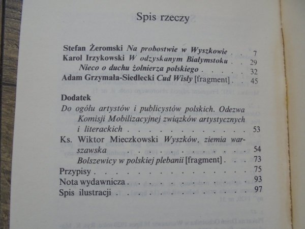 Śladami Bitwy Warszawskiej 1920 • Żeromski, Irzykowski, Grzymała-Siedlecki