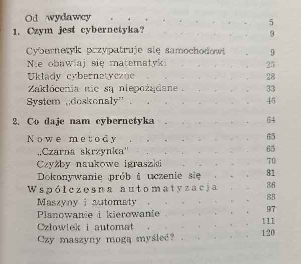 Georg Klaus, Heinz Liebscher Co to jest cybernetyka