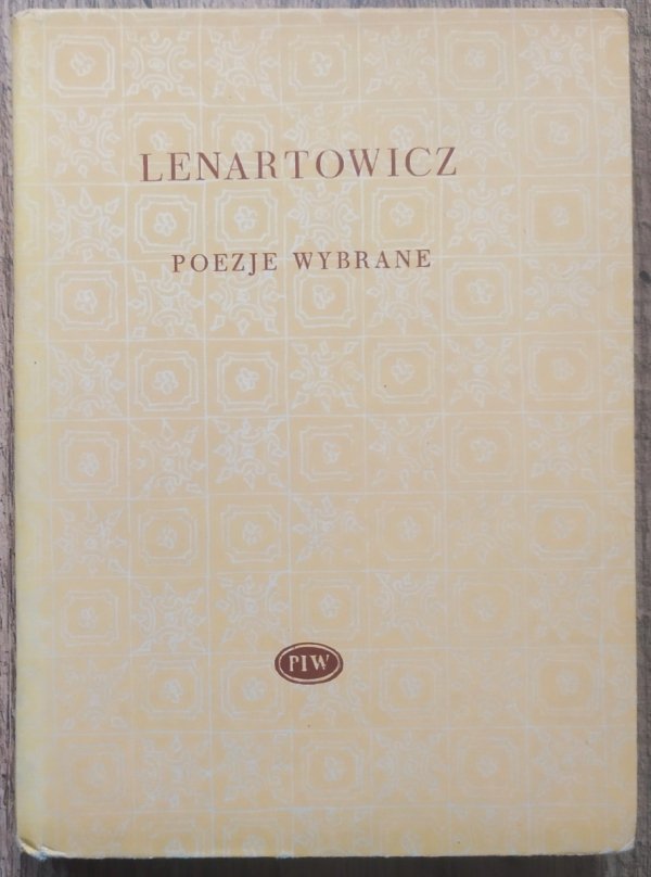 Teofil Lenartowicz Poezje wybrane