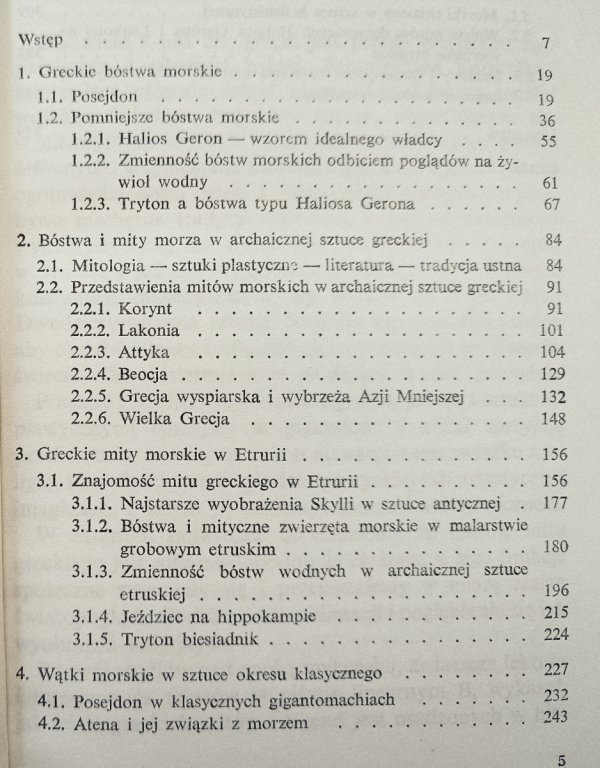 Witold Dobrowolski Mity morskie antyku