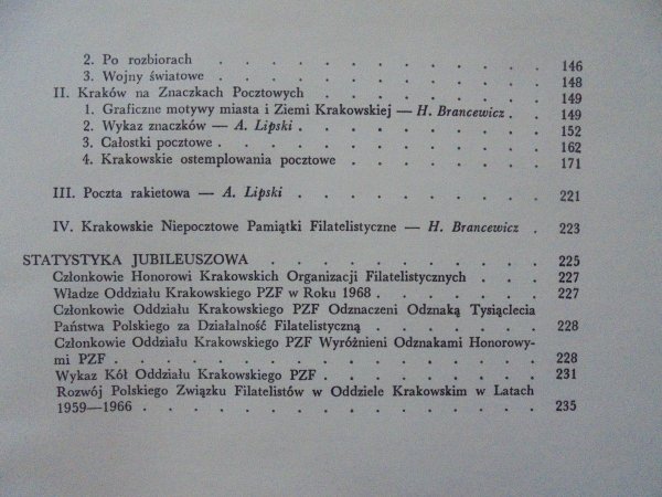 Krakowski Ruch Filatelistyczny 1893-1968
