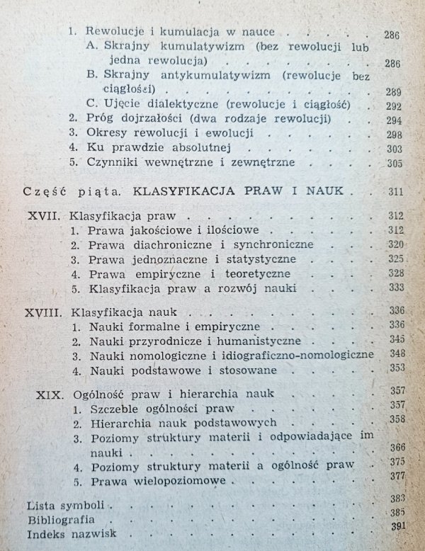 Władysław Krajewski Prawa nauki. Przegląd zagadnień metodologicznych