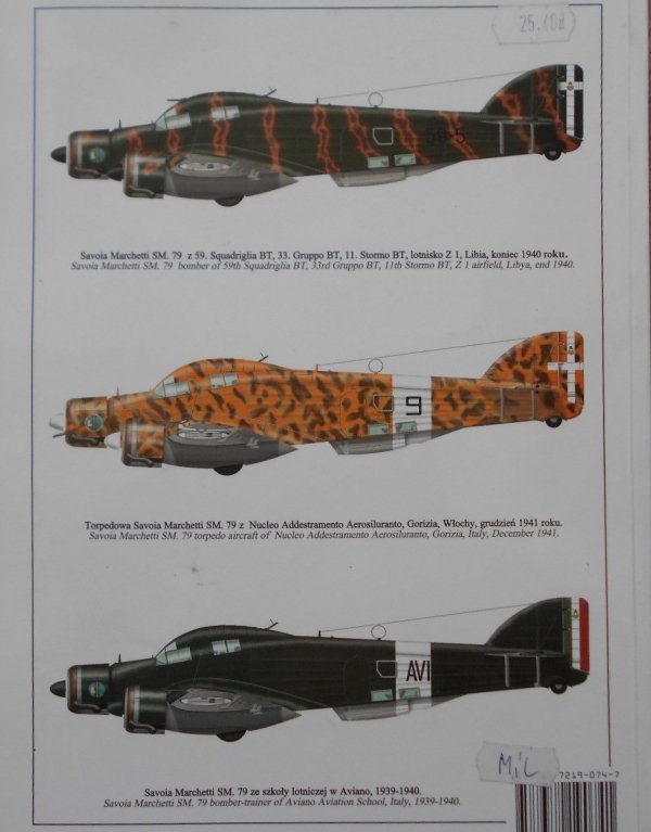 Janusz Ledwoch • Savoia Marchetti SM. 79