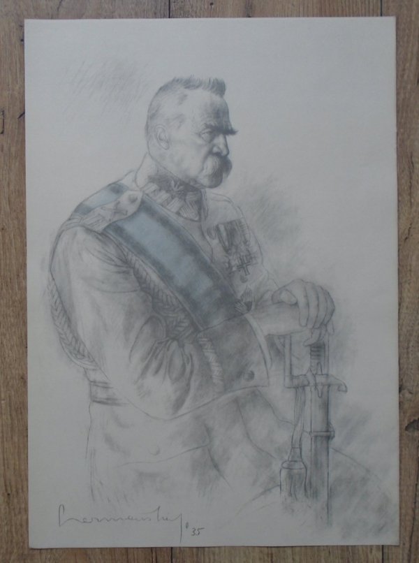 grafika z teki Józef Piłsudski w 13 planszach [Zdzisław Czermański]